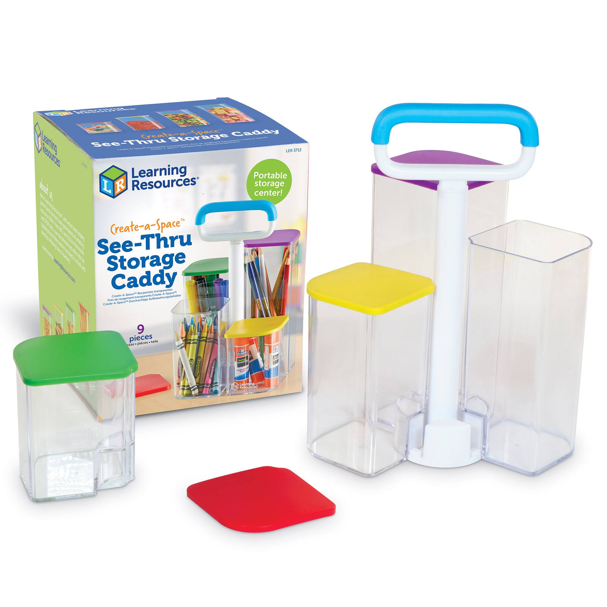 Learning Resources Create-a-Space See & Store Bins